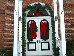 Purchase fresh cut Christmas evergreen boughs for your personal and office decorating, from Beckwith Christmas Tree Farm, the Christmas Tree Station, Hannibal, NY