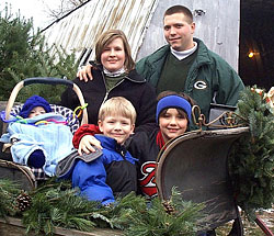 Make your visit to the Christmas Tree Station a family tradition-choose and cut your own tree at the Beckwith Christmas Tree farm, Hannibal, NY. 