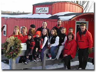 The Beckwith Family at Beckwith Family Christmas Trees-the Christmas Tree Station, Hannibal, New York