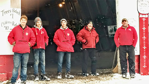 Select your perfect real Christmas tree at Beckwith Family Christmas Trees, choose and cut Christmas outing at the Christmas Tree Station, Hannibal, NY